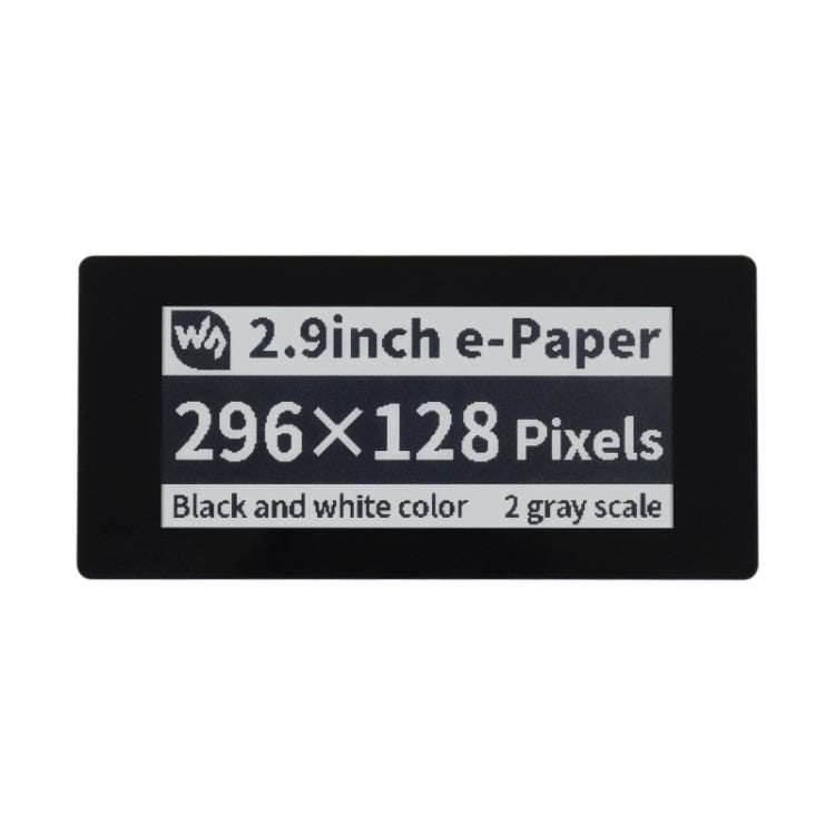 Waveshare 2.9 inch 296 x 128 Pixel 5-Points Capacitive Touch Black / White E-Paper E-Ink Display ...