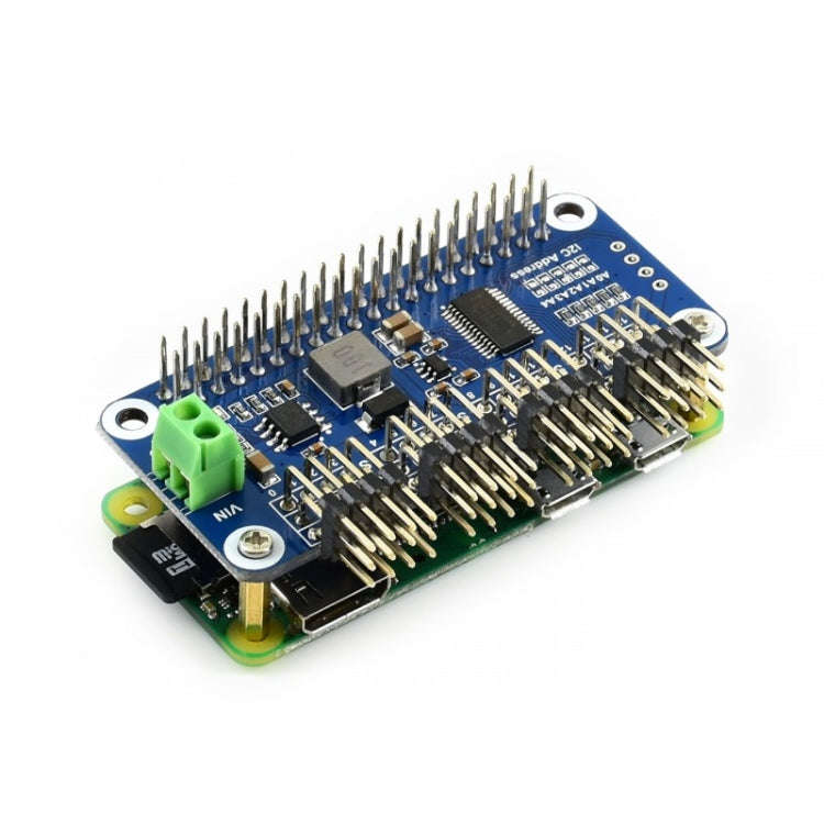 Waveshare 16-Channel 12-bit I2C Servo Driver HAT B for Raspberry Pi