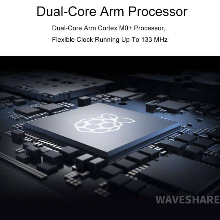 Waveshare RP2040-Zero Pico-like MCU Board Based on Raspberry Pi MCU RP2040, with Pinheader mini V...