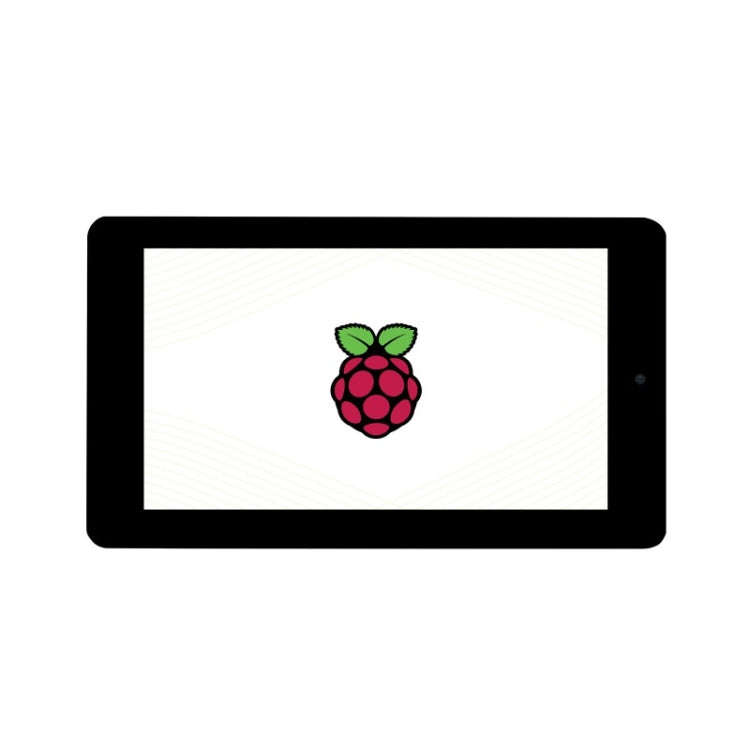 WAVESHARE 7 inch 800 x 480 Capacitive Touch Display with Front Camera for Raspberry Pi