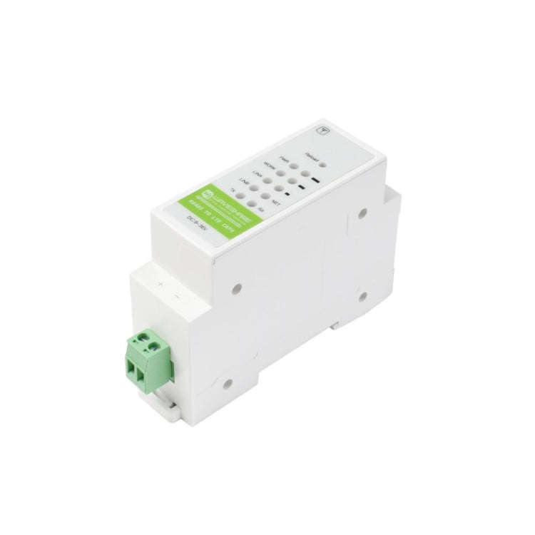 Waveshare Industrial 4G DTU Cellular Demodulator, RS485 to LTE CAT4, DIN Rail-Mount, for EMEA, Ko...