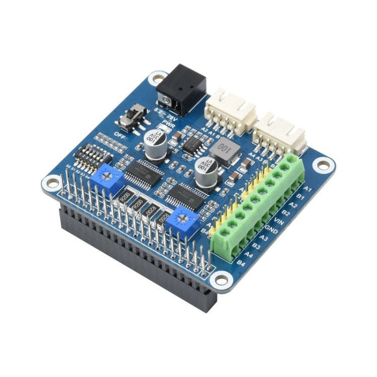 Waveshare HRB8825 Stepper Motor HAT For Raspberry Pi, Drives Two Stepper Motors, Up To 1/32 Micro...