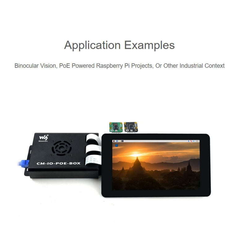 Waveshare Mini-Computer for Raspberry Pi CM(US Plug)