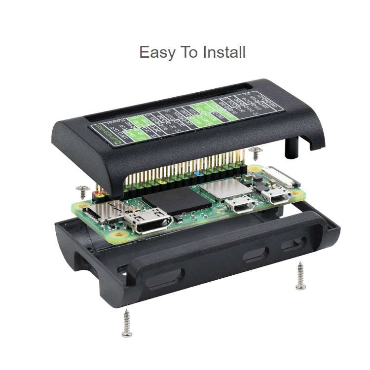 Waveshare ABS Protection Case for Raspberry Pi Zero Series / Zero / Zero 2 W