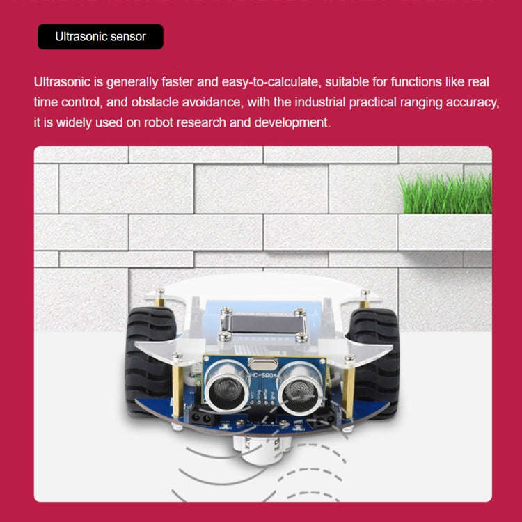 Waveshare PicoGo Mobile Robot, Based on Raspberry Pi Pico, Self Driving, Remote Control(US Plug)