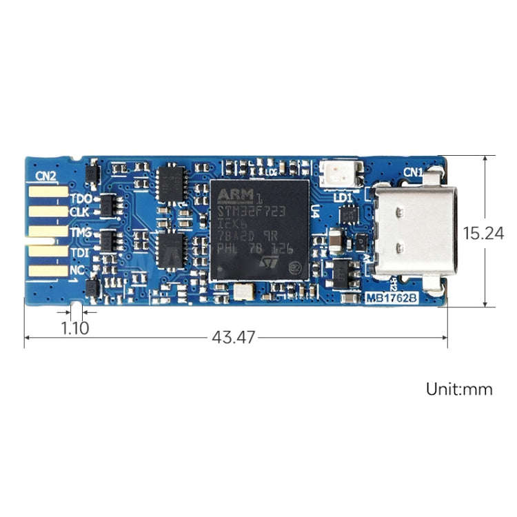 Waveshare STLINK-V3MINIE In-Circuit Debugger And Programmer Board For STM32