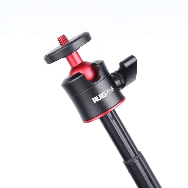 RUIGPRO Multi-functional Foldable Tripod Holder Selfie Monopod Stick with Ball Head for GoPro, In...