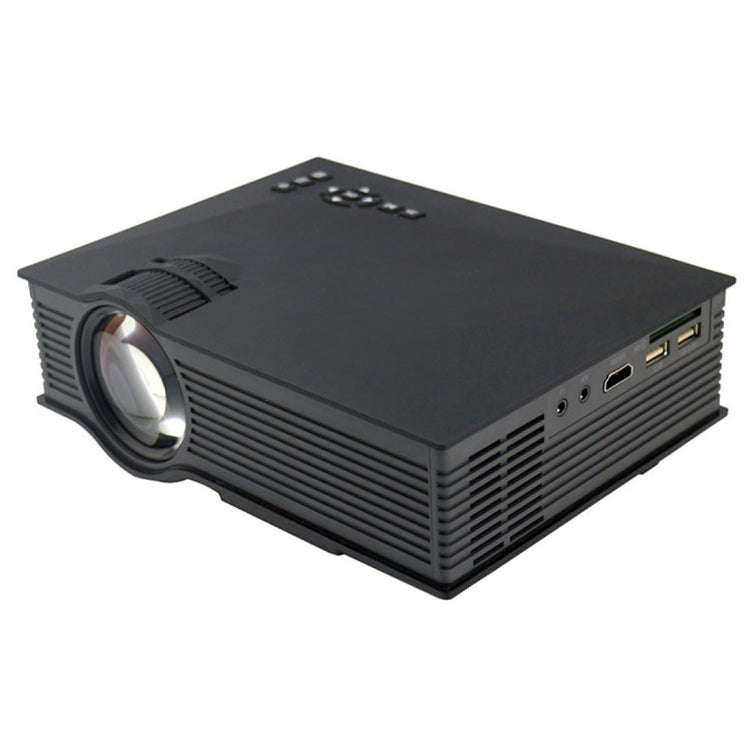 UC68 1200 Lumens HD 800 x 480 Digital LED Projector with Remote Control, Support USB / SD / VGA /...