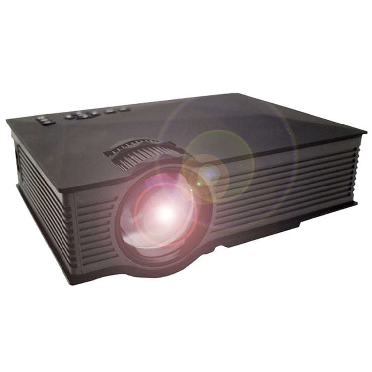 UC68 1200 Lumens HD 800 x 480 Digital LED Projector with Remote Control, Support USB / SD / VGA /...