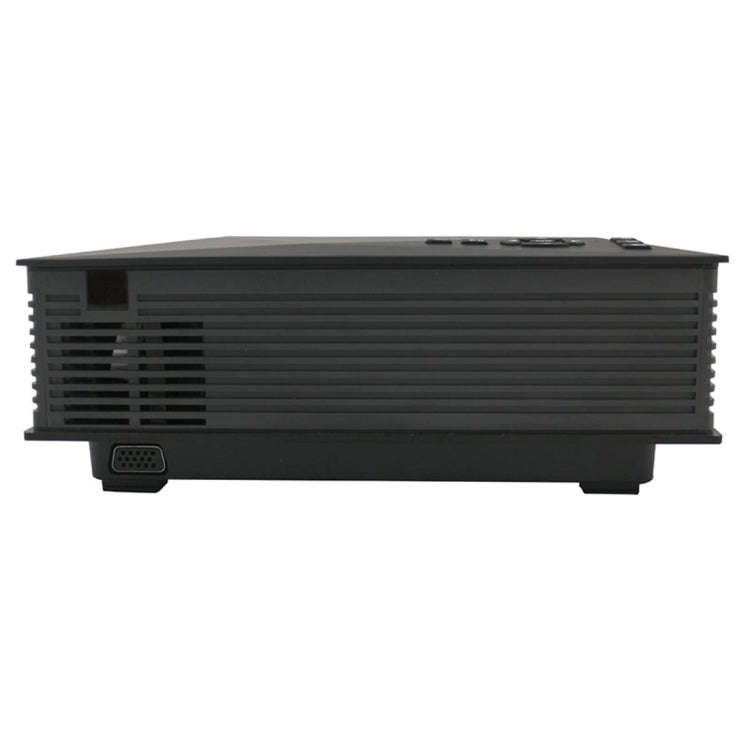 UC68 1200 Lumens HD 800 x 480 Digital LED Projector with Remote Control, Support USB / SD / VGA /...