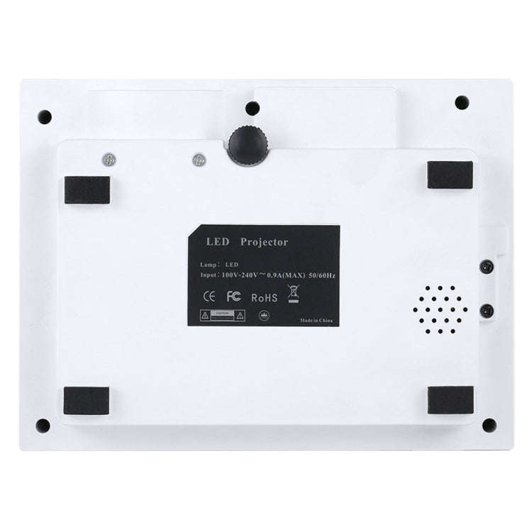 UC68 1200 Lumens HD 800 x 480 Digital LED Projector with Remote Control, Support USB / SD / VGA /...