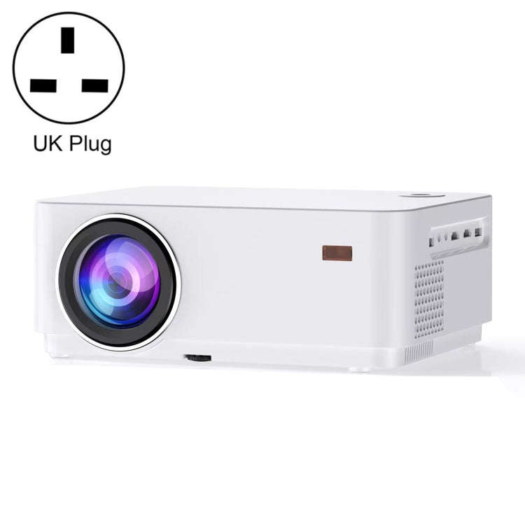 D5 300 Lumens 1920x1080 Resolution Electronic Focus Screen Mirroring System Projector, UK Plug