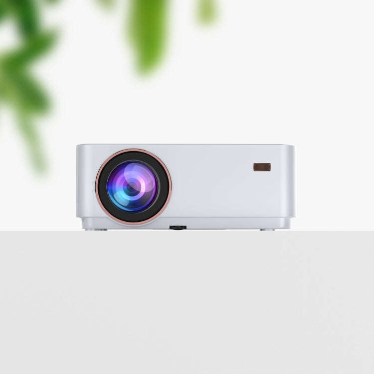 D5 300 Lumens 1920x1080 Resolution Electronic Focus Screen Mirroring System Projector, EU Plug