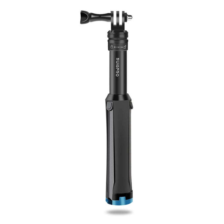 RUIGPRO One-piece Handheld Tripod Selfie Stick Telescopic Monopod Mount for GoPro, Insta360, DJI ...