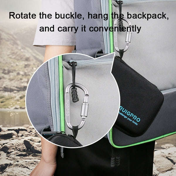 RUIGPRO Shockproof Waterproof Portable Case Box for DJI Osmo Action, Size: 17.3cm x 12.3cm x 6.5c...