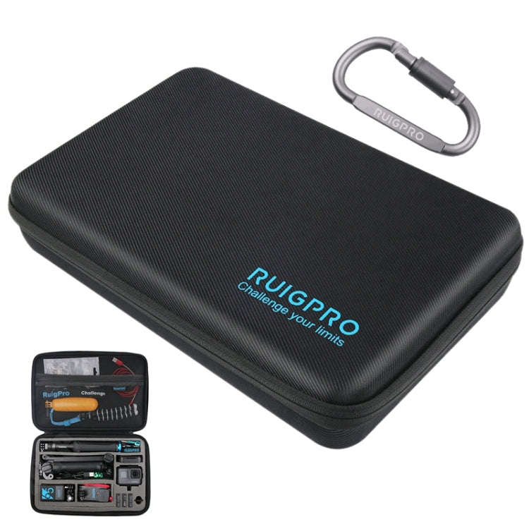 RUIGPRO Shockproof Waterproof Portable Case Box for DJI Osmo Action, Size: 33.5cm x 22.7cm x 6.3c...