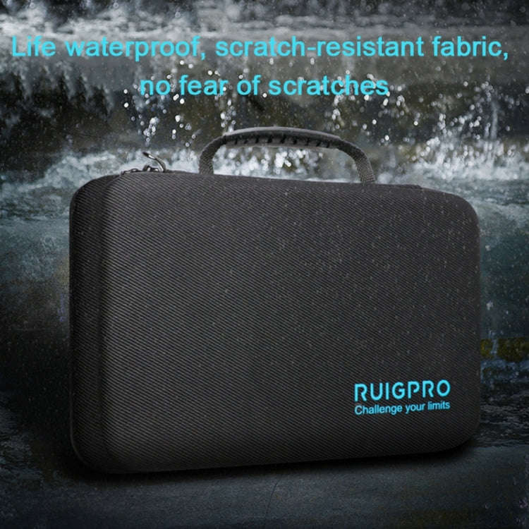 RUIGPRO Shockproof Waterproof Portable Case Box for DJI Osmo Action, Size: 33.5cm x 22.7cm x 6.3c...