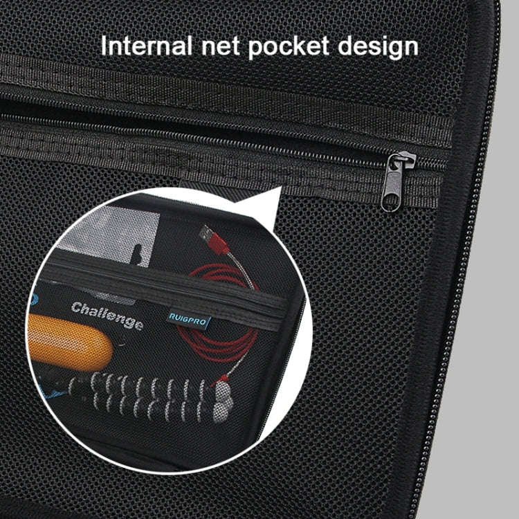 RUIGPRO Shockproof Waterproof Portable Case Box for DJI Osmo Action, Size: 33.5cm x 22.7cm x 6.3c...