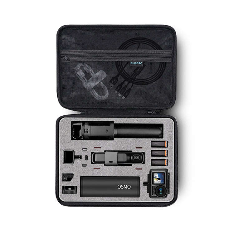 RUIGPRO Oxford Waterproof Storage Box Case Bag for DJI OSMO Pocket Gimble Camera / OSMO Action, S...