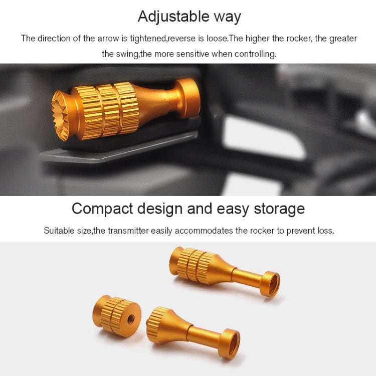 STARTRC 1106055 Drone Remote Control Retractable Adjustment Aluminum Alloy Rocker for DJI Mavic 2...