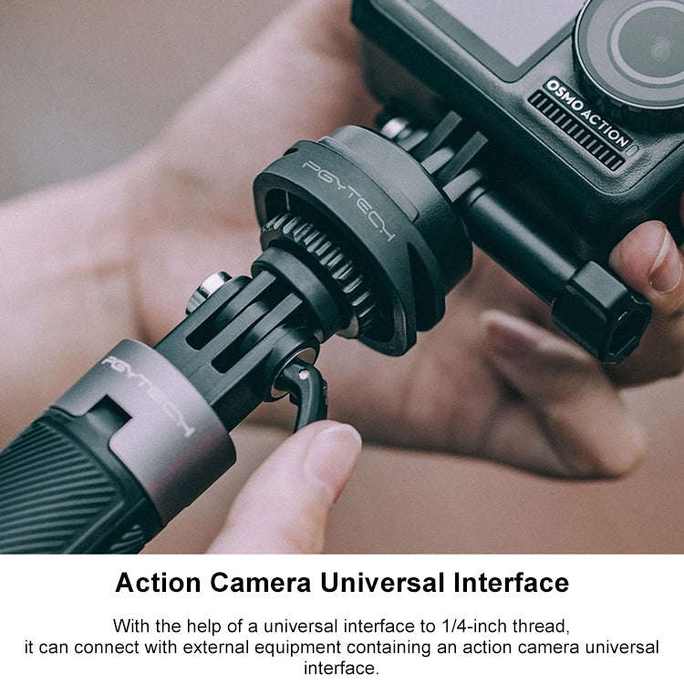 PGYTECH P-11B-023 Tripod Adapter for DJI Osmo Action(Black)