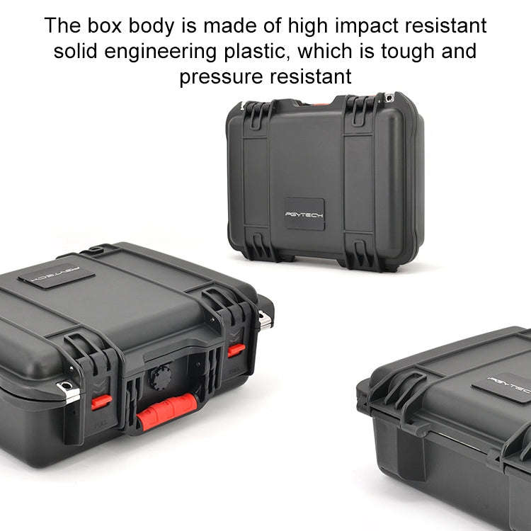 PGYTECH P-SP-101 Shockproof Waterproof Explosion-proof Hard Box Carrying Case for DJI Shark (Black)