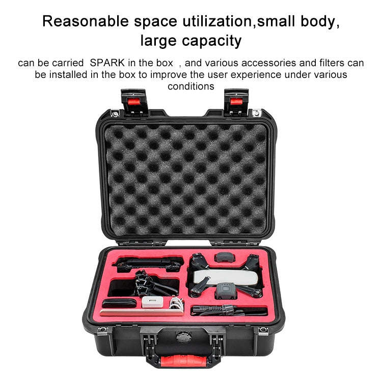 PGYTECH P-SP-101 Shockproof Waterproof Explosion-proof Hard Box Carrying Case for DJI Shark (Black)