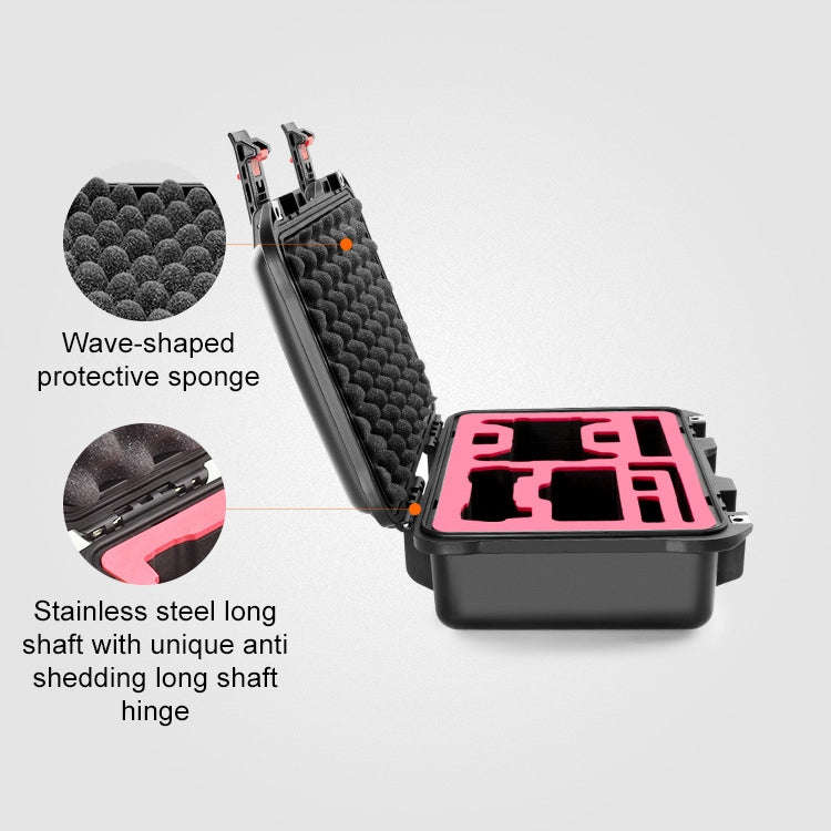 PGYTECH P-SP-101 Shockproof Waterproof Explosion-proof Hard Box Carrying Case for DJI Shark (Black)