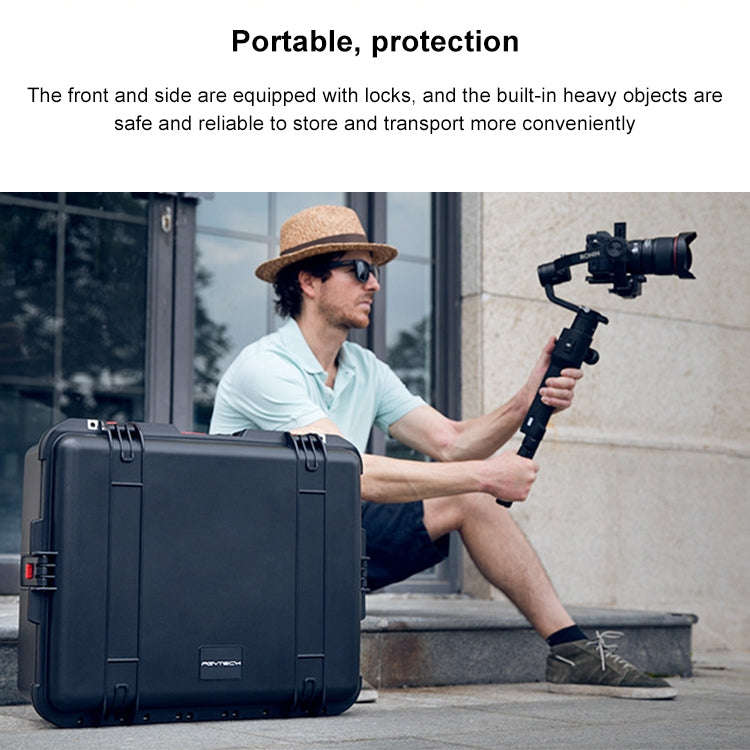 PGYTECH P-RH-001 Shockproof Waterproof Explosion-proof Hard Box Carrying Case for DJI Ronin-S, Si...