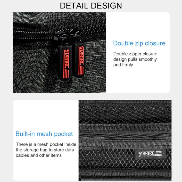 STARTRC Portable Carrying Dacron Hard Case Body Storage Bag for DJI OSMO Pocket  / OSMO Pocket 2(...