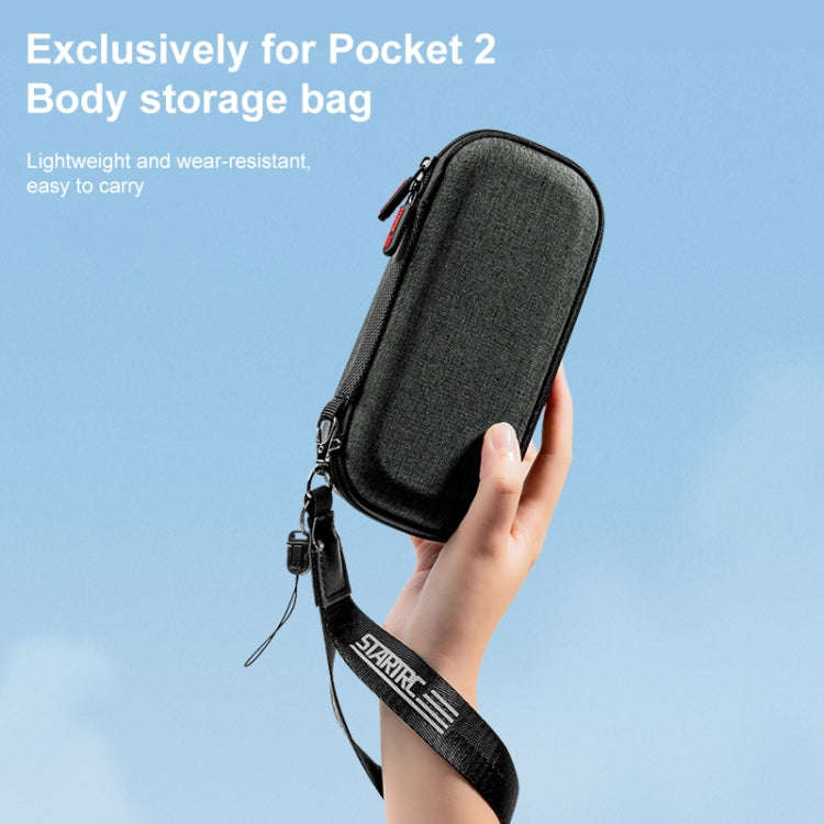 STARTRC Portable Carrying Dacron Hard Case Body Storage Bag for DJI OSMO Pocket  / OSMO Pocket 2(...