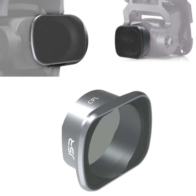 JSR CPL Lens Filter for DJI FPV, Aluminum Alloy Frame