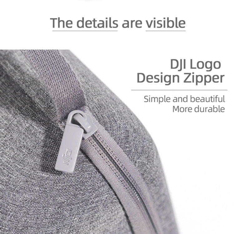 DJI Portable Waterproof Nylon Box Case Storage Bag for DJI Mini 2 Drone(Grey)