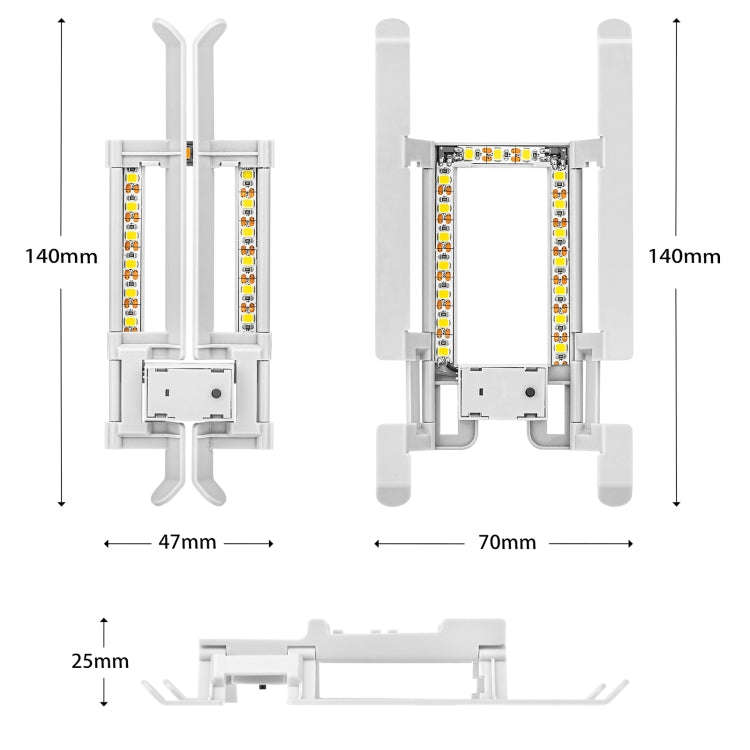 STARTRC 1109190 for DJI Mini 2 / Mavic Mini Foldable Quick Release Anti-collision Landing Gear He...