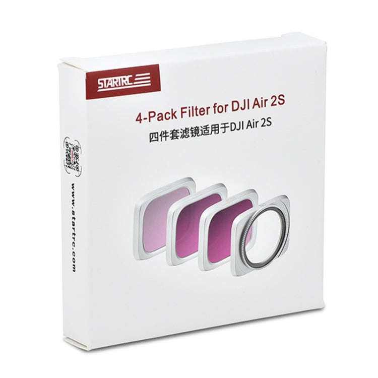 STARTRC 4 in 1 CPL+ND16+ND32+ND64 Drone Lens Filter for DJI Air 2S