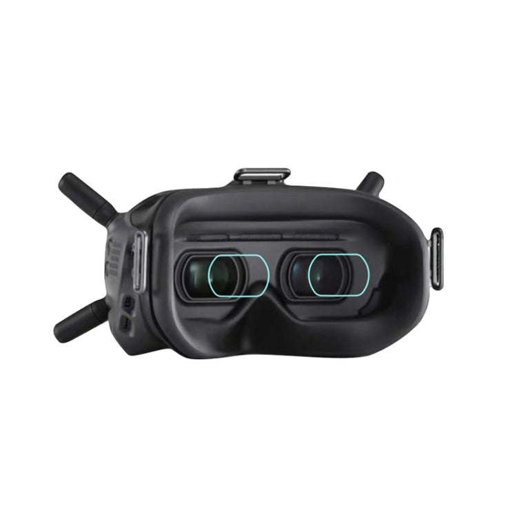 2 PCS Shatter-resistant Anti-scratch Nano Plexiglass Protective Film for DJI FPV Goggles V2