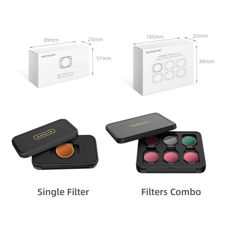 Sunnylife A2S-FI9343 ND32PL Lens Filter for DJI Air 2S
