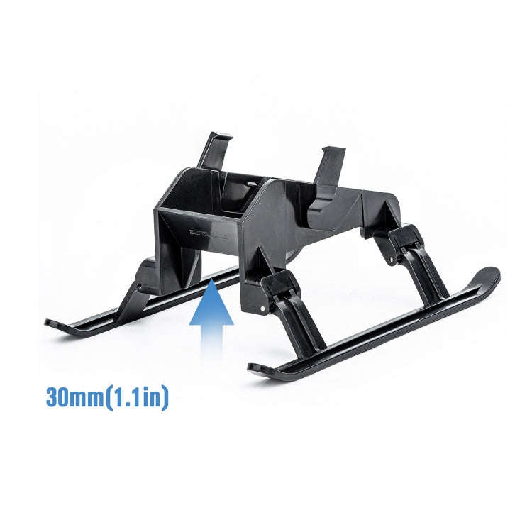 STARTRC 1109399  Folding Heightened Quick Release Landing Gear Holder for DJI FPV(Black)