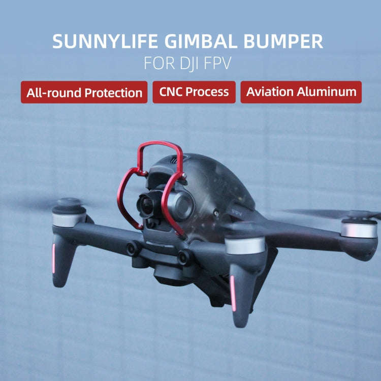 Sunnylife FV-Q9353 Gimbal Bumper Anti-collision Aluminum Alloy Guard Protector Bumper for DJI FPV...