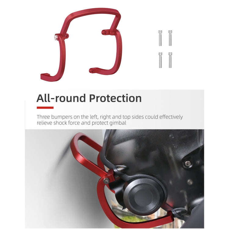 Sunnylife FV-Q9353 Gimbal Bumper Anti-collision Aluminum Alloy Guard Protector Bumper for DJI FPV...