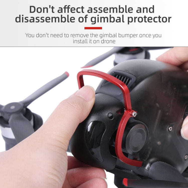 Sunnylife FV-Q9353 Gimbal Bumper Anti-collision Aluminum Alloy Guard Protector Bumper for DJI FPV...