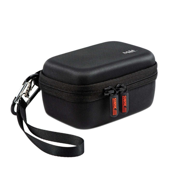 STARTRC Diamond Texture PU Leather Storage Bag for DJI Mic (Black)