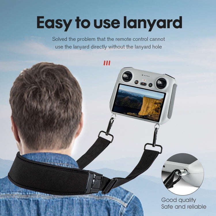 STARTRC Waterproof Foam Anti-lost Anti-fall Neck Strap Lanyard for DJI Mini 3 Pro Remote Control ...