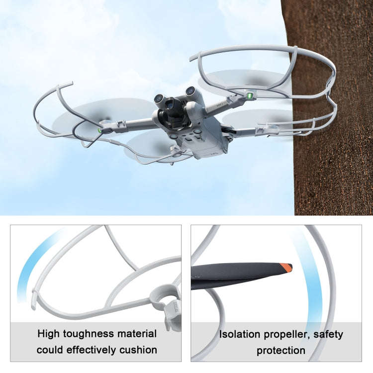 STARTRC Drone Propeller Protective Guard Anti-collision Ring for DJI Mini 3 Pro (Grey)