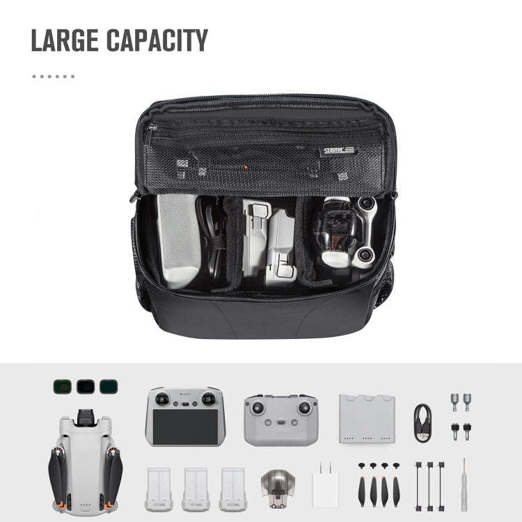 STARTRC Portable Carry Box Single Shoulder Storage Bag for DJI Mini 3 Pro / Air 2S / Mini 2 / Mav...