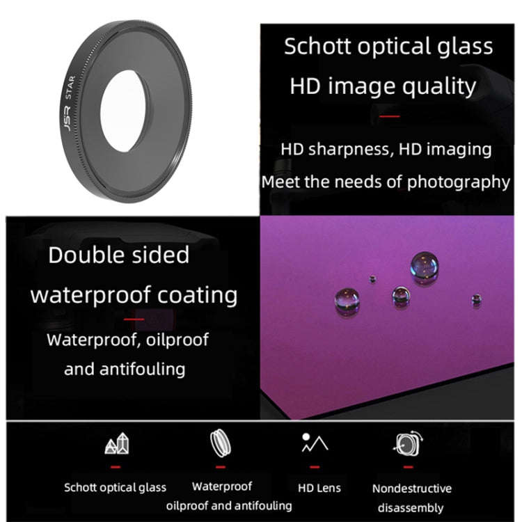JSR Starlight Lens Filter For DJI Osmo Action 3