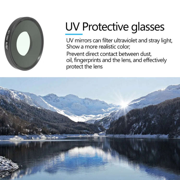 JSR 4 in 1 UV CPL ND16 ND32 Lens Filter For DJI Osmo Action 3