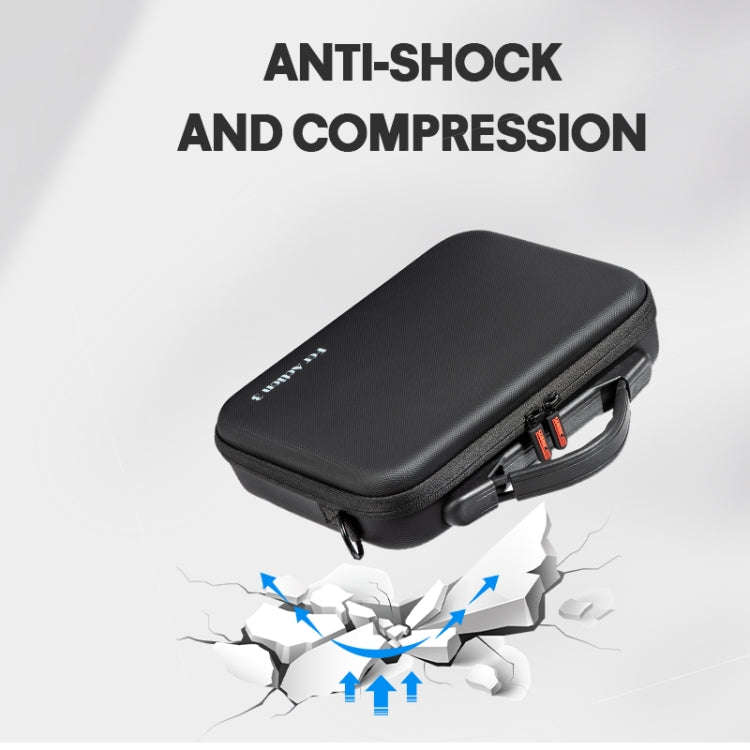 For DJI Osmo Action 3 STARTRC Camera and  Accessories Storage Case Bag(Black)