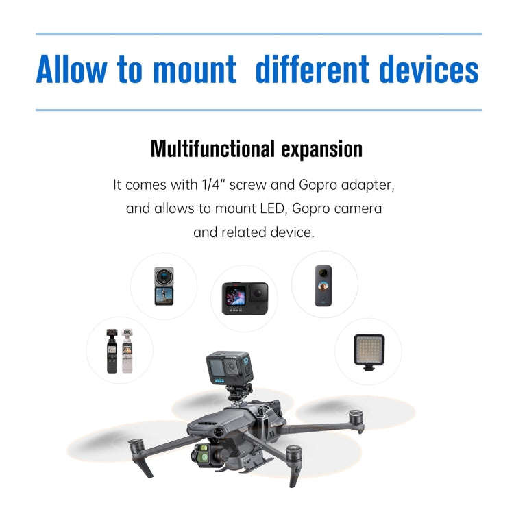 For DJI  Mavic 3 STARTRC Air-Dropping System Thrower Parabolic (Grey)