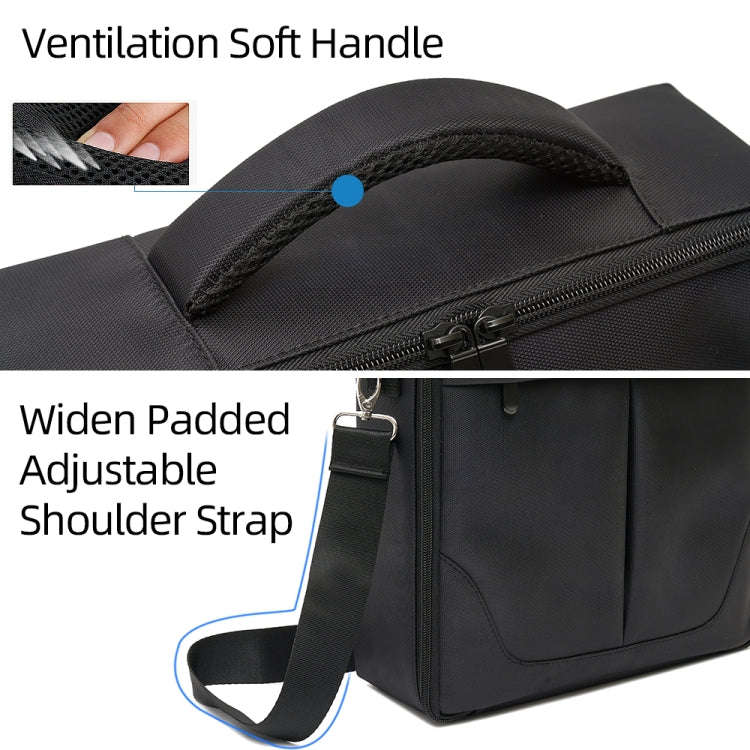 For DJI Avata Portable Carry Box Single Shoulder Storage Bag(Black)